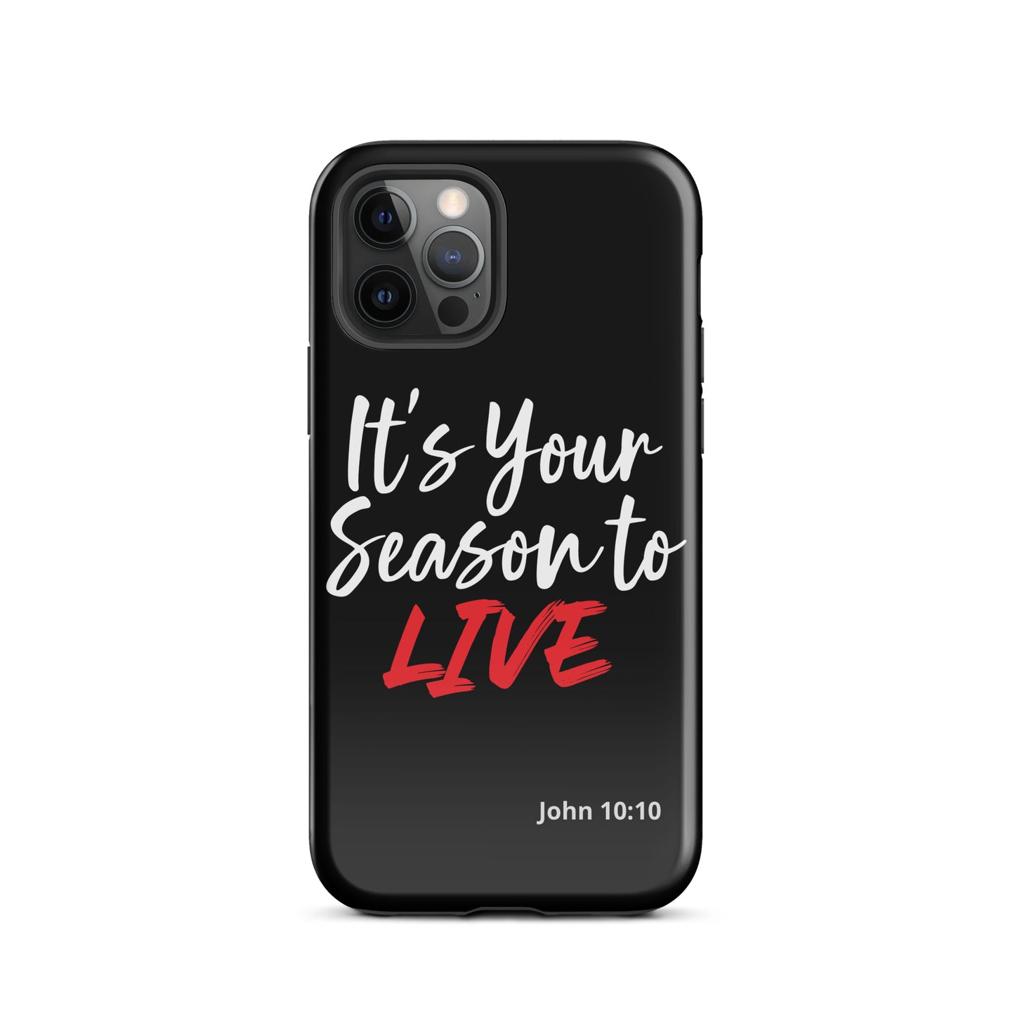 It's Your Season to Live iPhone case