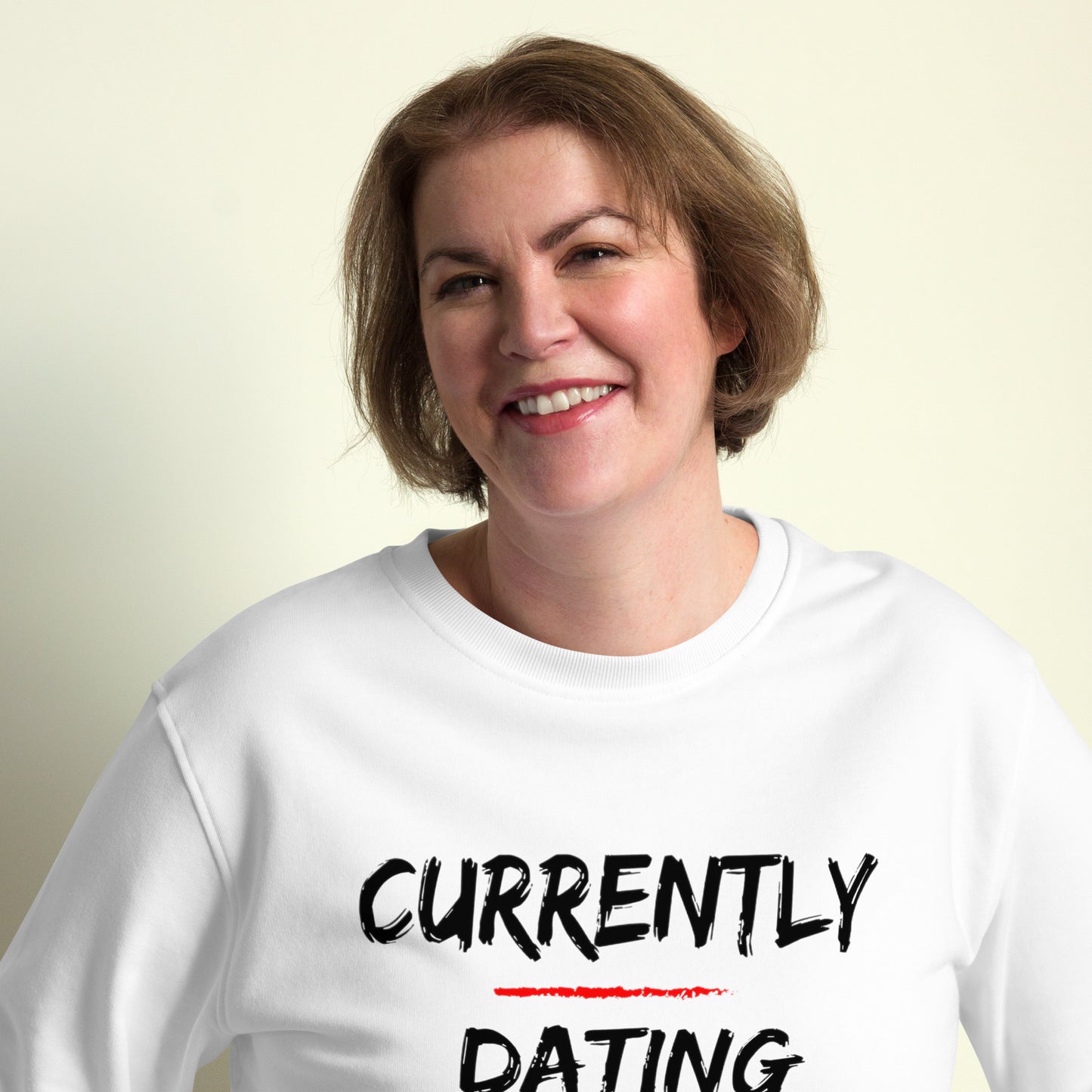 Currently Dating Myself unisex sweatshirt