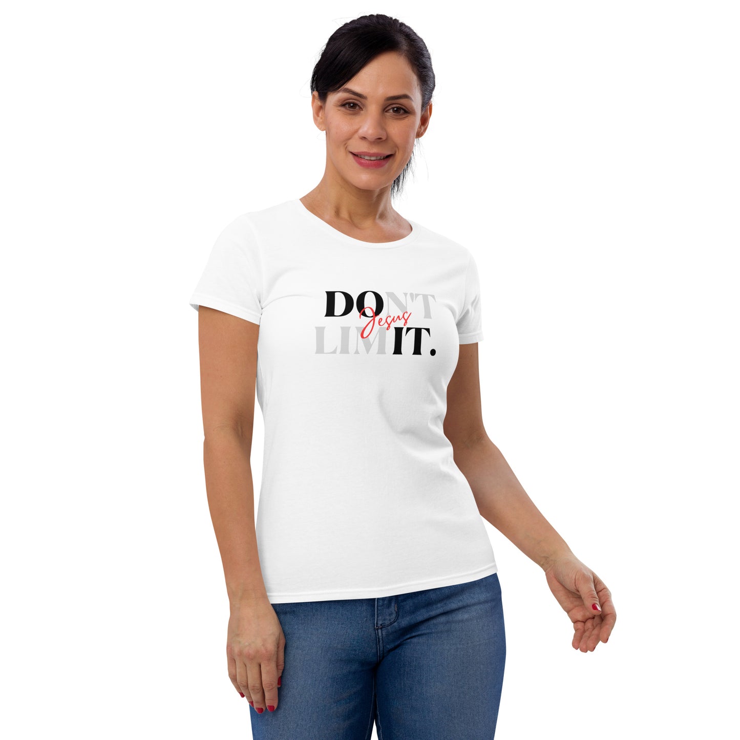 Do I t Jesus women's t-shirt