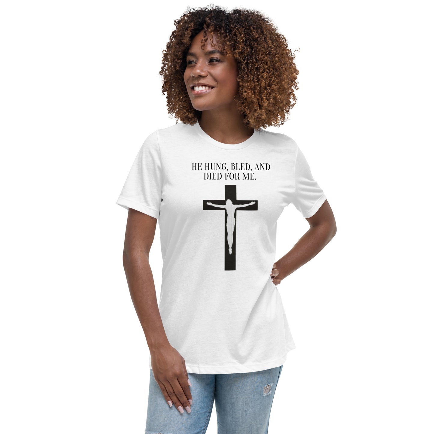 Crucifixion women's t-shirt
