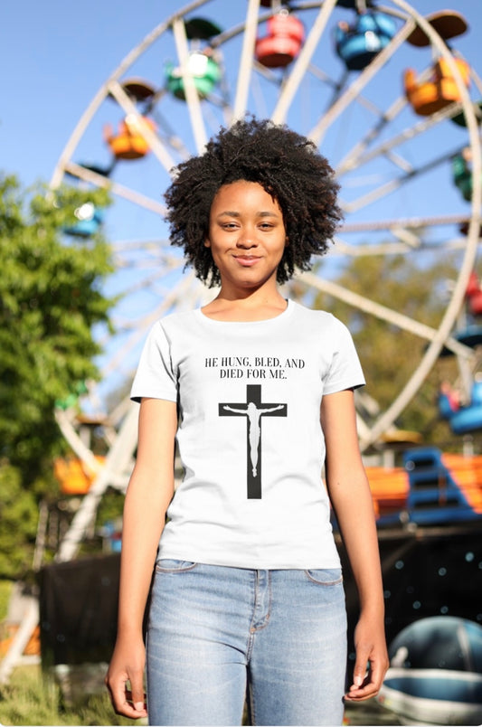Crucifixion women's t-shirt