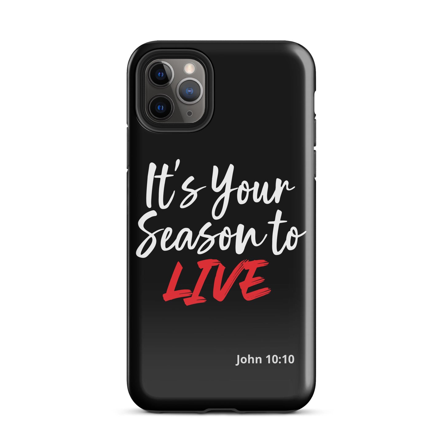 It's Your Season to Live iPhone case